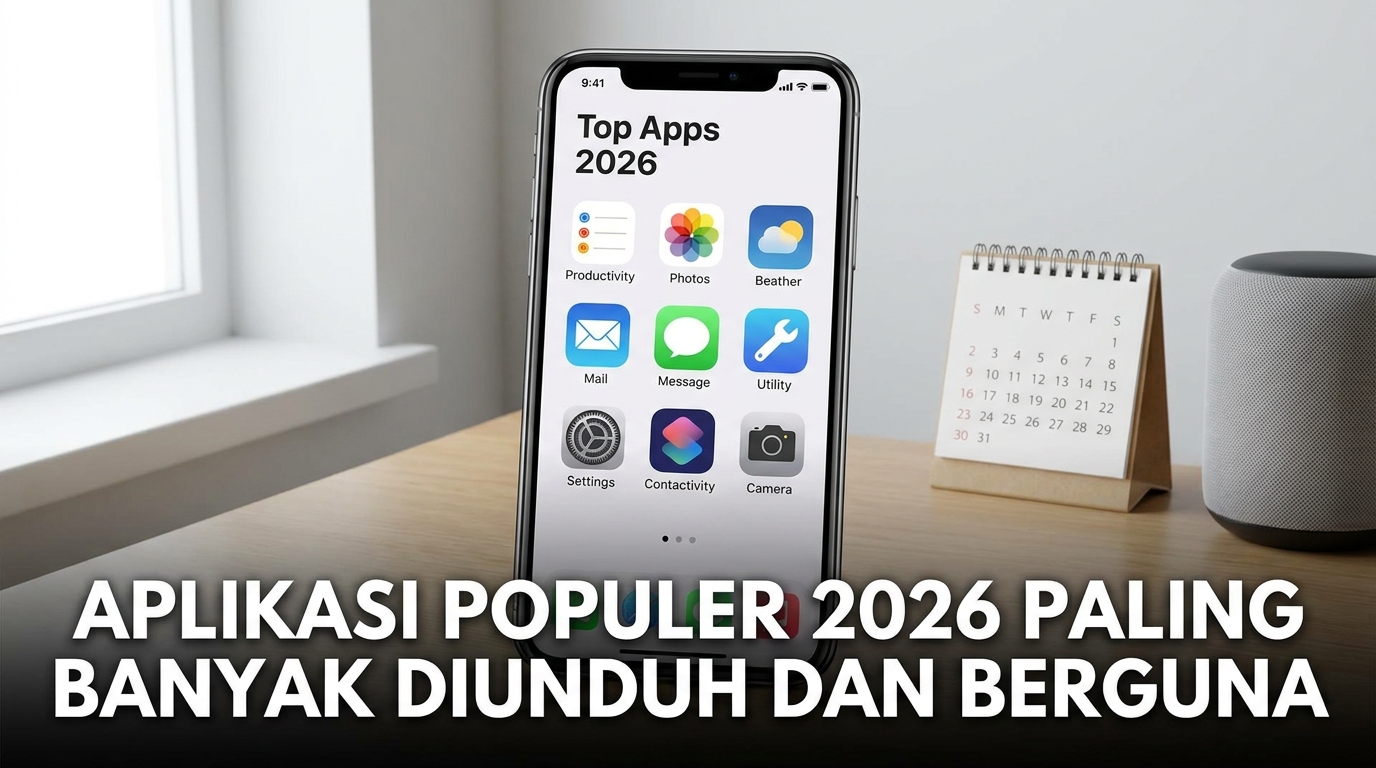 Aplikasi Populer 2026 Paling Banyak Diunduh dan Berguna