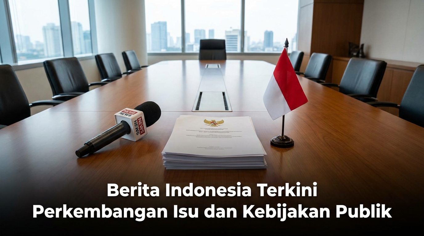 Berita Indonesia Terkini Perkembangan Isu dan Kebijakan Publik