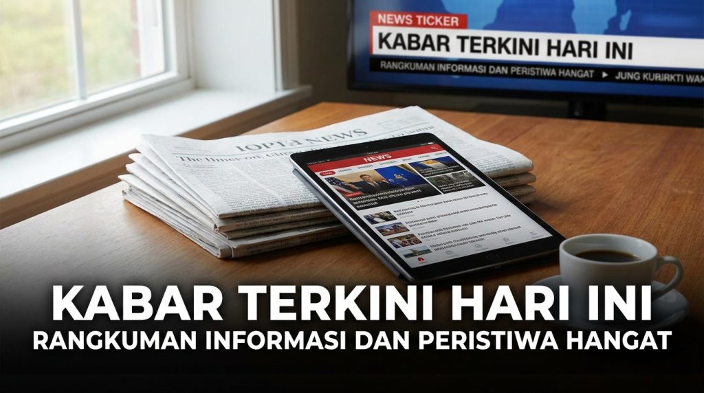 Kabar Terkini Hari Ini Rangkuman Informasi dan Peristiwa Hangat